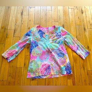 Lilly Pulitzer Amelia Island Tunic Top